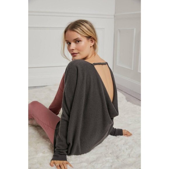 Anthropologie Saturday/Sunday Reese Low-Back Cashm - Picture 1 of 4